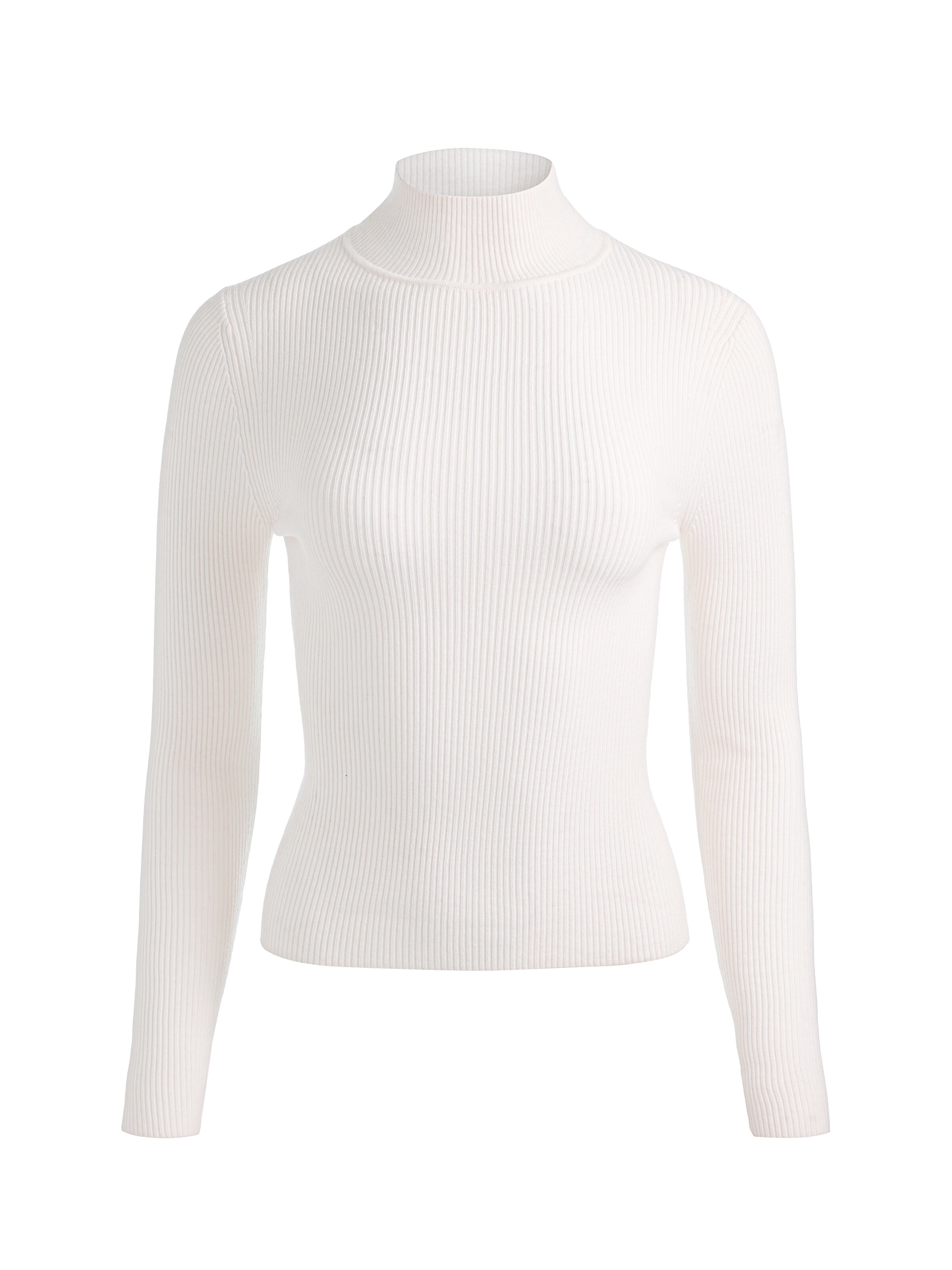 ROBERTA RIBBED TURTLENECK-ALICE + OLIVIA