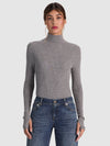 ROBERTA RIBBED TURTLENECK-Black-ALICE + OLIVIA