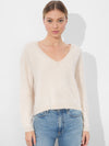 WILLIAMS CASHMERE PULLOVER-ECRU-ALICE + OLIVIA