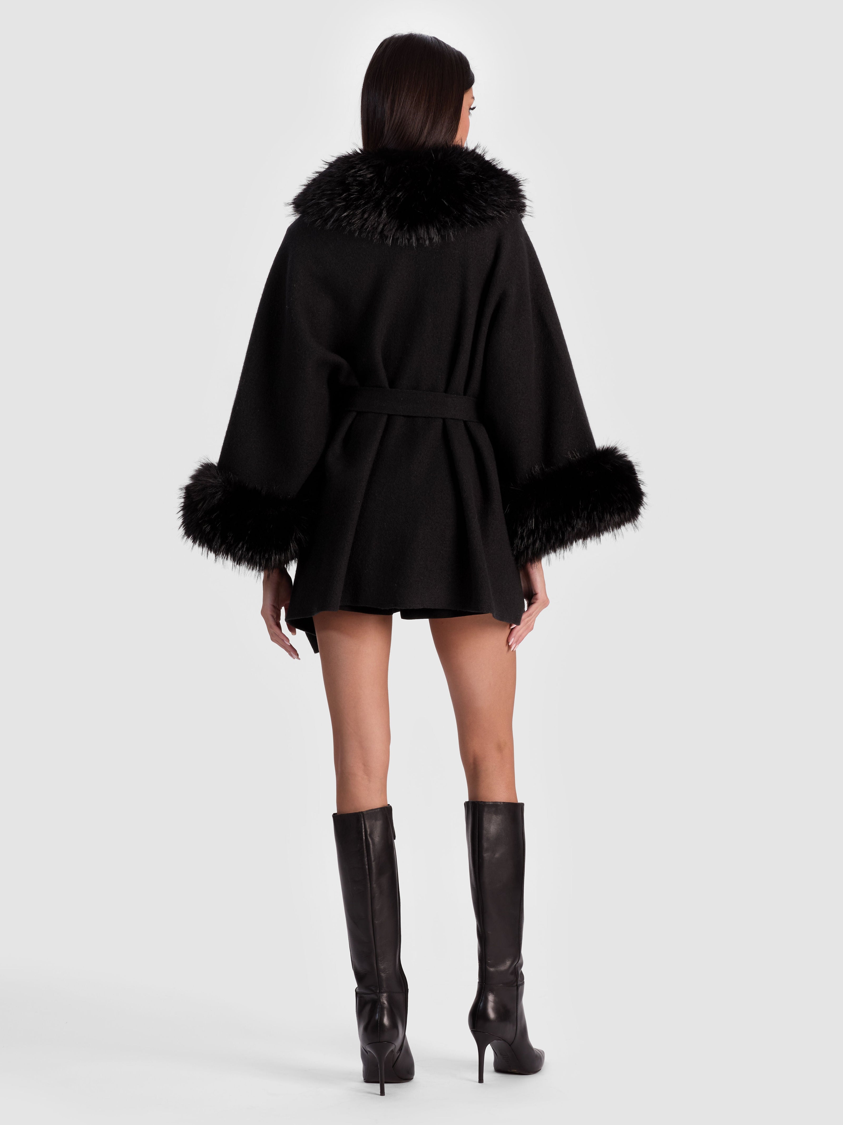 JOANNE SWEATER COAT-ALICE + OLIVIA