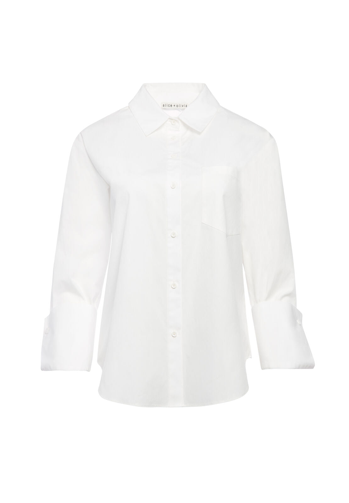 FINELY OVERSIZED BUTTON DOWN-ALICE + OLIVIA