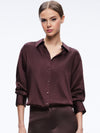 FINELY OVERSIZED BTN DWN SHIRT-ALICE + OLIVIA