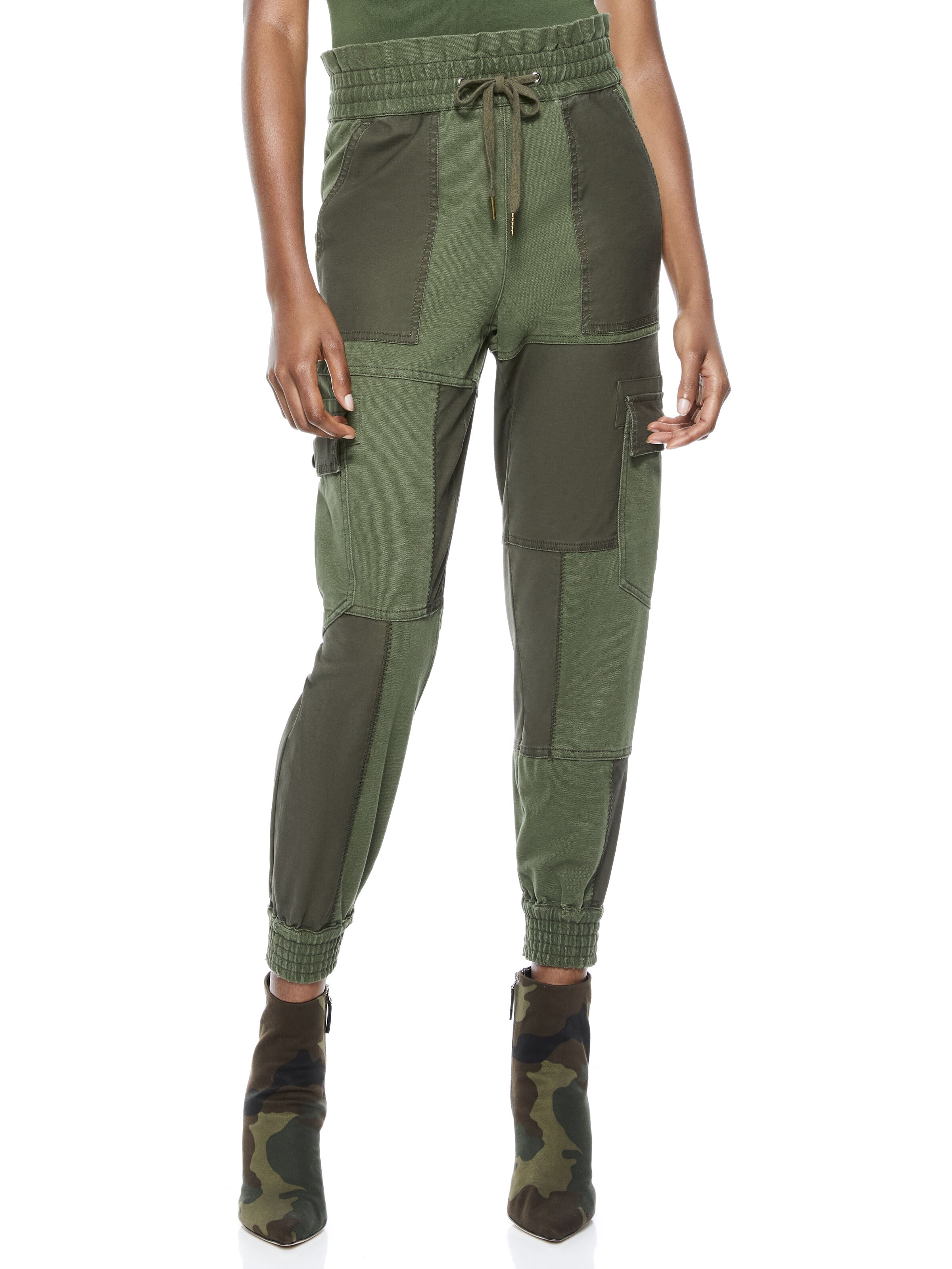 TRIBECA PATCHWORK JOGGER-ALICE + OLIVIA
