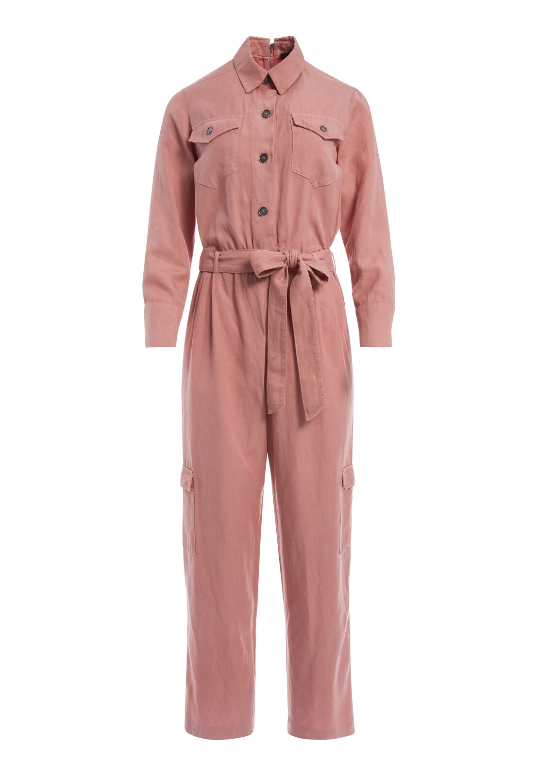 KAI CARGO JUMPSUIT-ROSE TAN-ALICE + OLIVIA