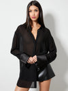 FINELY BUTTON DOWN-ALICE + OLIVIA