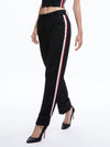 MING CUFFED PANT WITH SIDE STRIPE-ALICE + OLIVIA