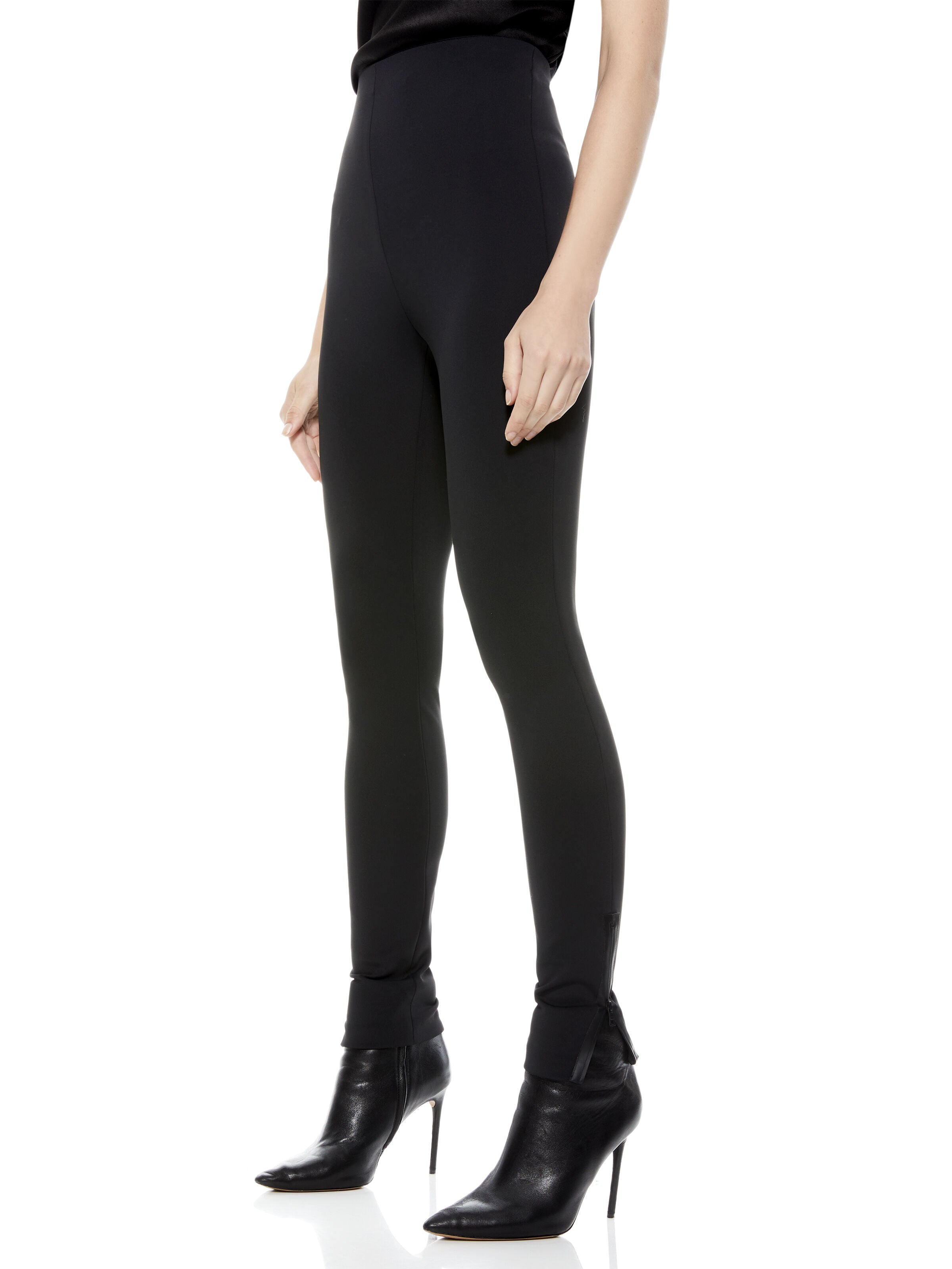 MADDOX POLYESTER STRETCH LEGGING-ALICE + OLIVIA