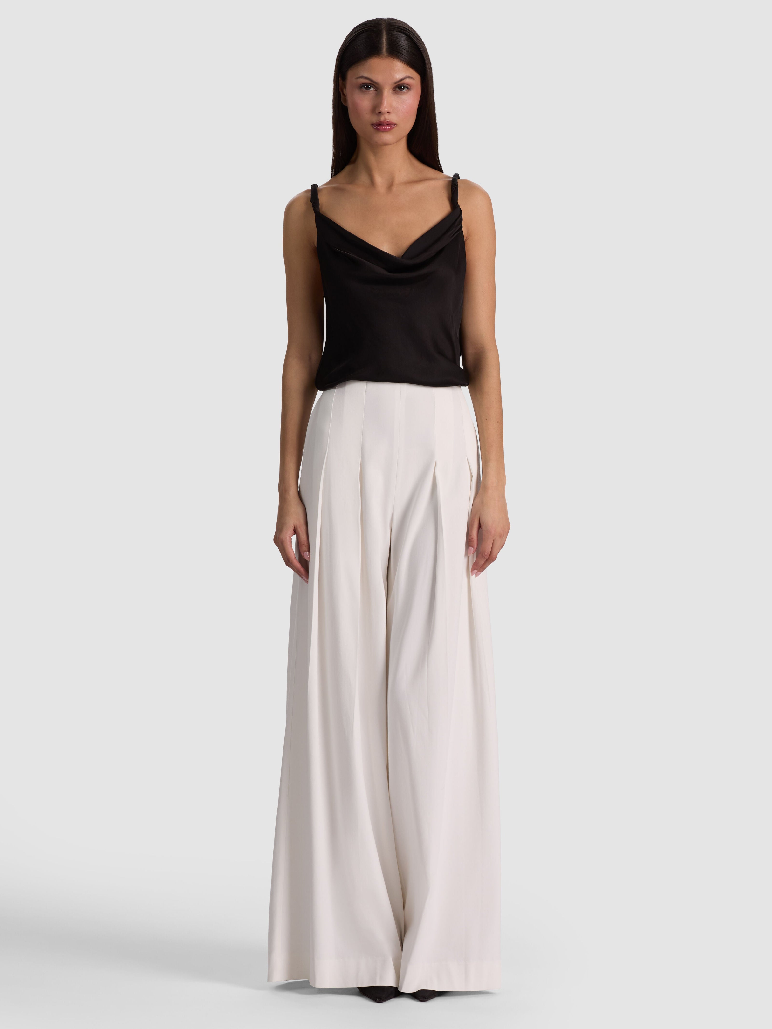 MONIQUE TWIST STRAP TANK-ALICE + OLIVIA