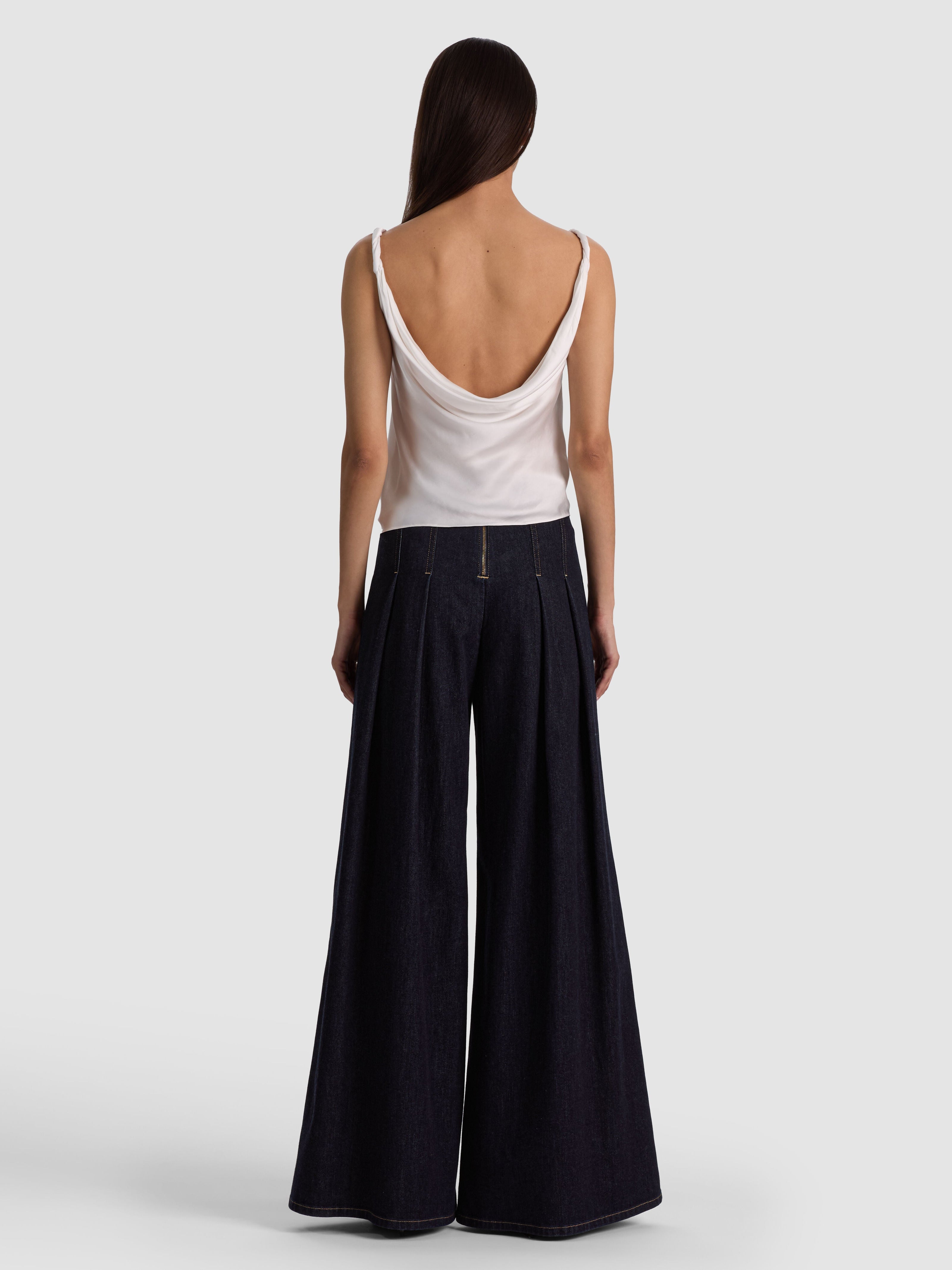 MONIQUE TWIST STRAP TANK-ALICE + OLIVIA