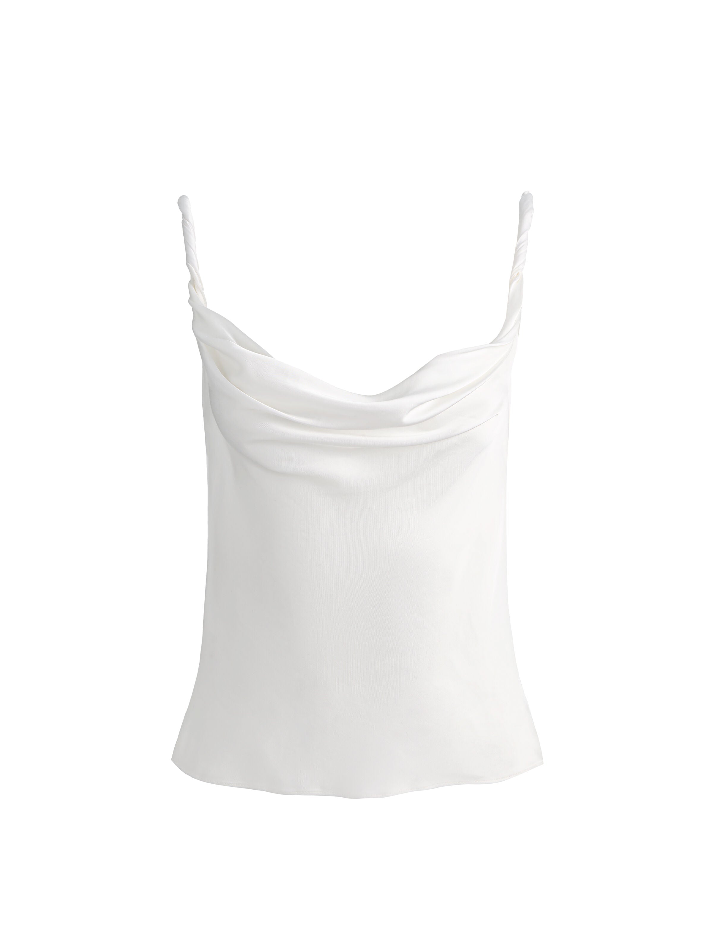 MONIQUE TWIST STRAP TANK - OFF WHITE