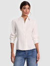 AMELIA FITTED CUTAWAY BTN DWN W LACE UP BK-ALICE + OLIVIA