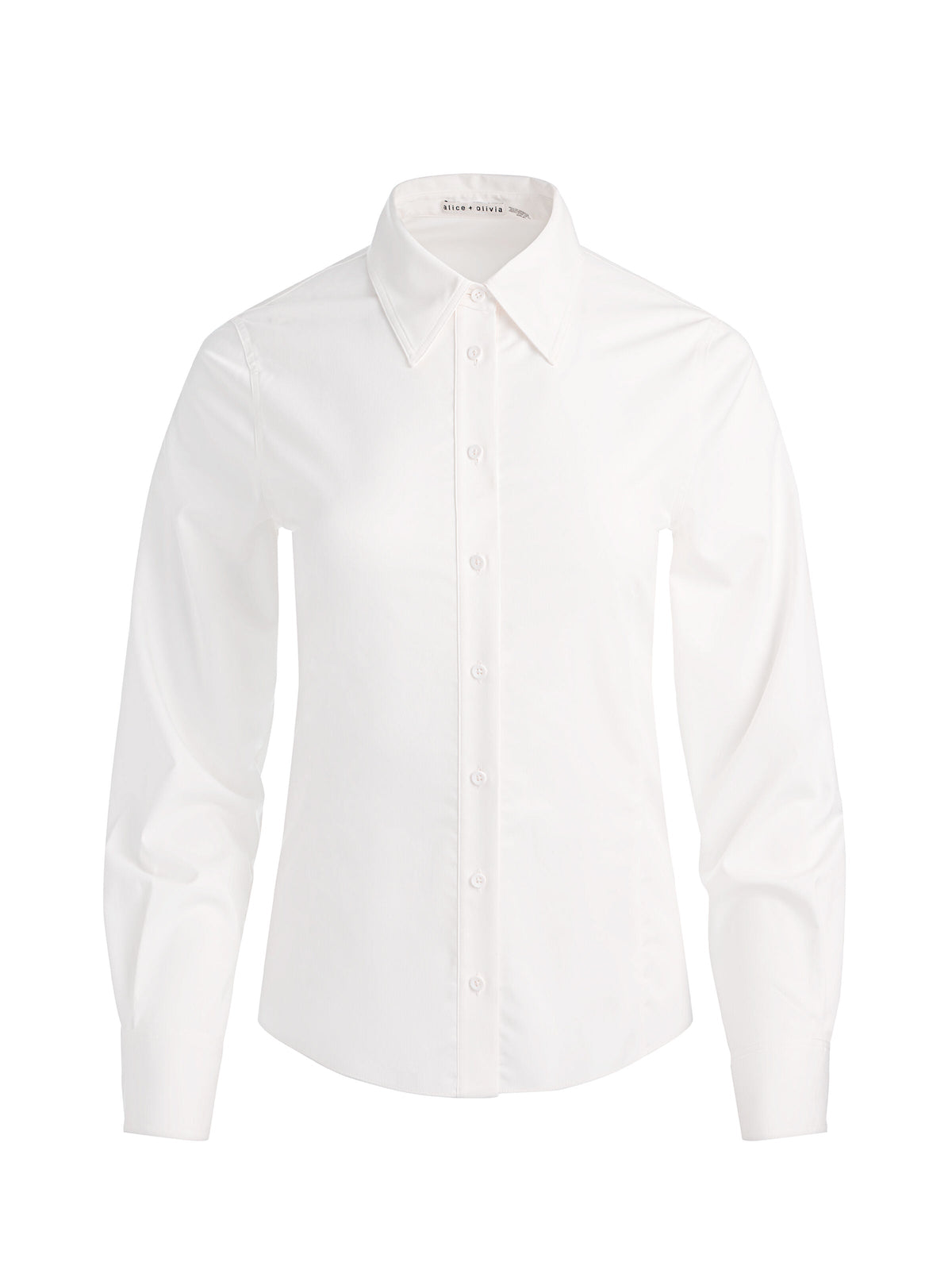 AMELIA FITTED CUTAWAY BTN DWN W LACE UP BK - OFF WHITE