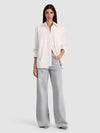 FREYA BUTTON DOWN TOP-ALICE + OLIVIA