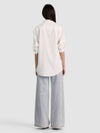 FREYA BUTTON DOWN TOP-ALICE + OLIVIA