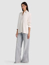FREYA BUTTON DOWN TOP-ALICE + OLIVIA