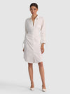 DENISE MIDI SHIRT DRESS-ALICE + OLIVIA