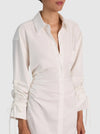DENISE MIDI SHIRT DRESS-ALICE + OLIVIA