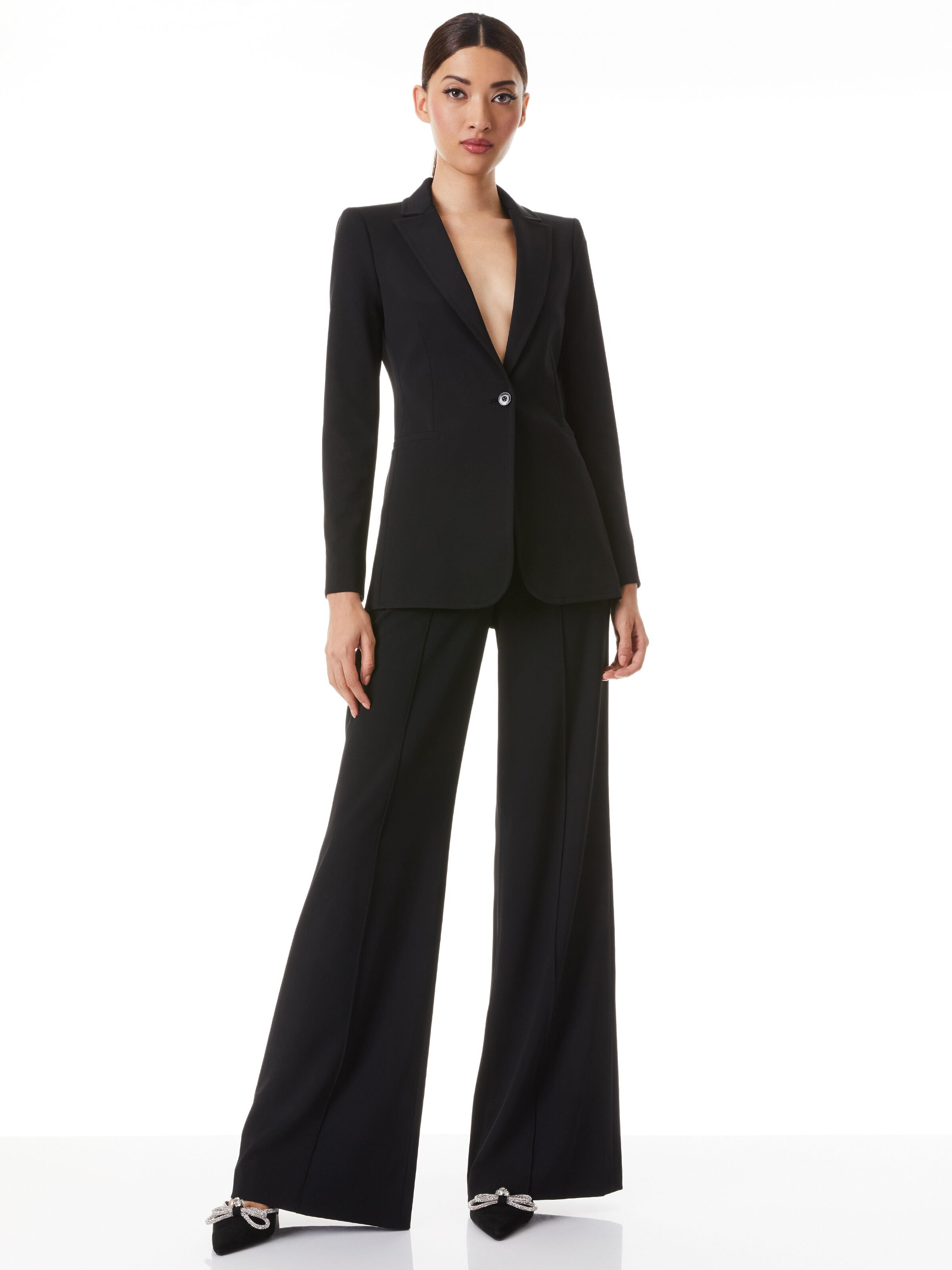 BREANN FITTED BLAZER-ALICE + OLIVIA