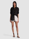FINELY OVERSIZED UTILITY SHIRT-ALICE + OLIVIA