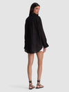 FINELY OVERSIZED UTILITY SHIRT-ALICE + OLIVIA