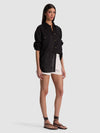 FINELY OVERSIZED UTILITY SHIRT-ALICE + OLIVIA
