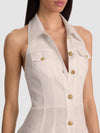KENDALL LINEN MAXI DRESS-ALICE + OLIVIA