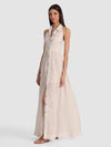KENDALL LINEN MAXI DRESS-ALICE + OLIVIA