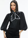 LOU BOW BUTTON DOWN-ALICE + OLIVIA