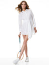 MARIE BUTTON DOWN SHIRT DRESS-ALICE + OLIVIA