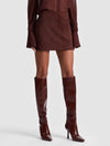 RILEY SUEDE MINI SKIRT-ALICE + OLIVIA