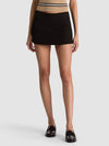 MACE HR SUEDE MINI SKORT-ALICE + OLIVIA