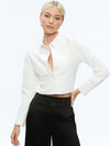 LEON VEGAN CROP TOP-ALICE + OLIVIA