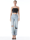 PEARLE VEGAN BUSTIER-Black-ALICE + OLIVIA