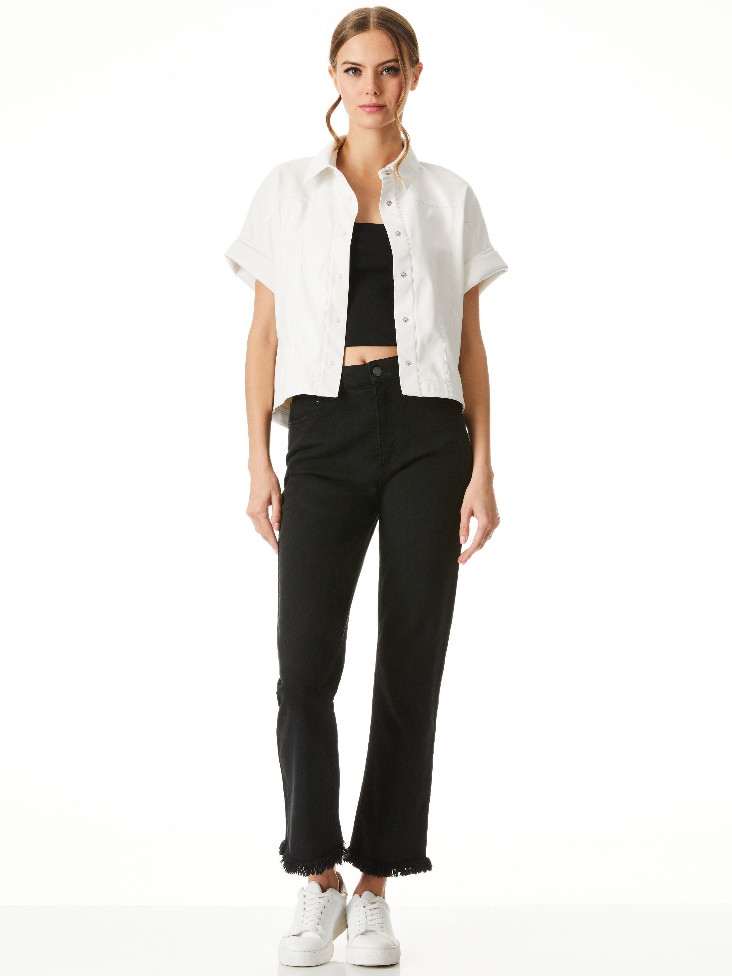 EDYTH VEGAN TOP-ALICE + OLIVIA