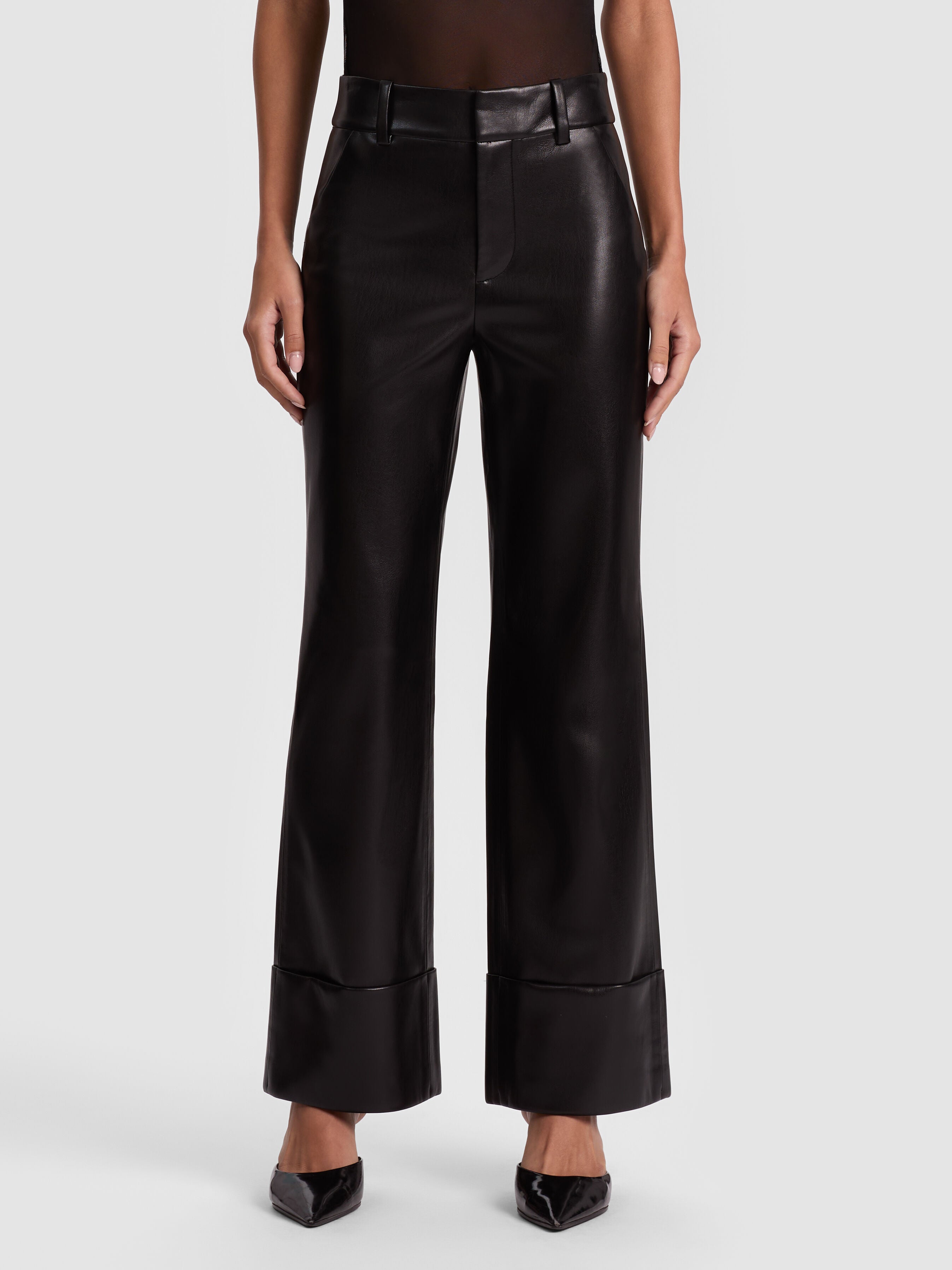 ALEXANDER VEGAN ANKLE PANT-ALICE + OLIVIA