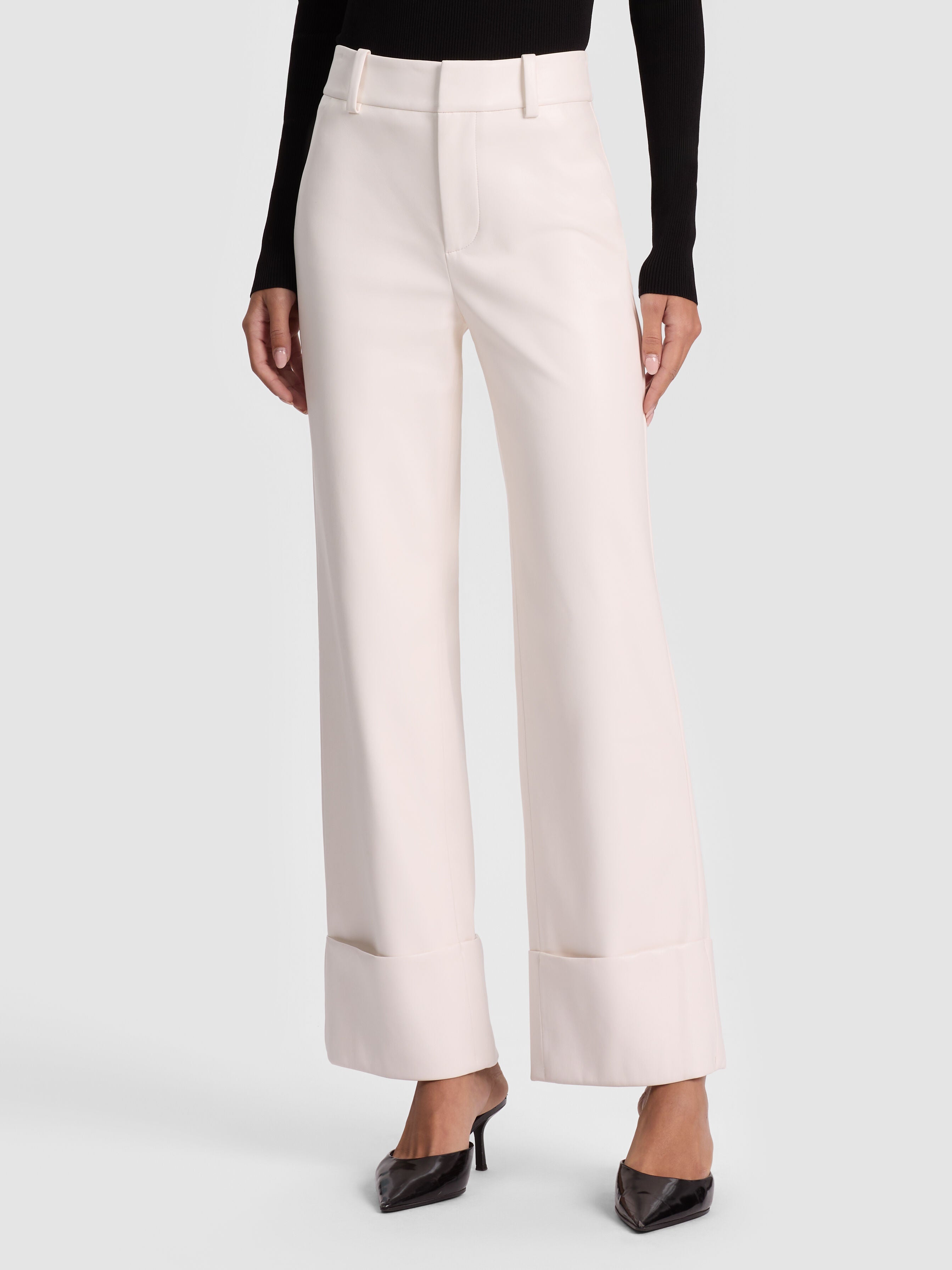ALEXANDER VEGAN ANKLE PANT-ALICE + OLIVIA