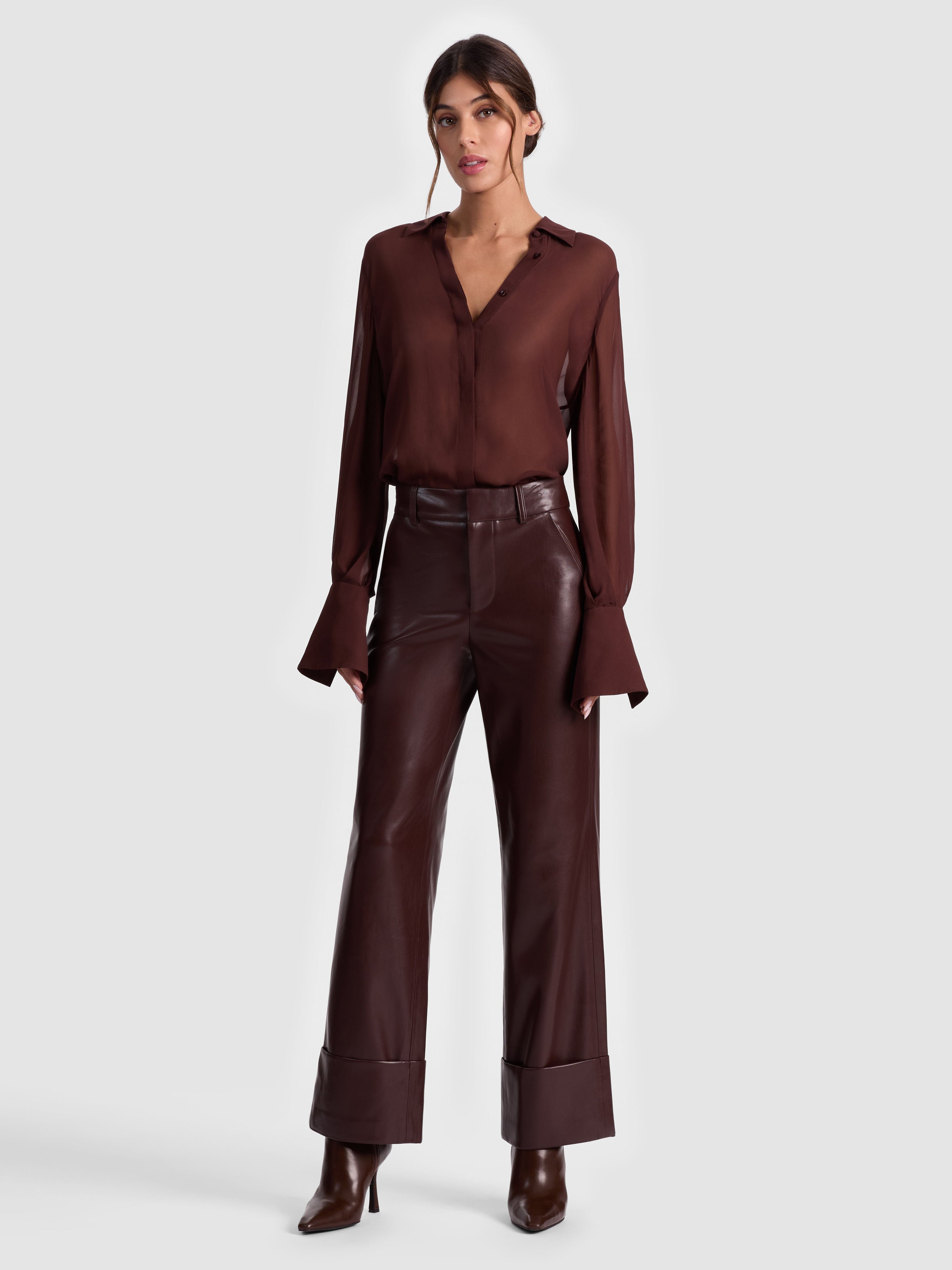 ALEXANDER VEGAN ANKLE PANT-ALICE + OLIVIA