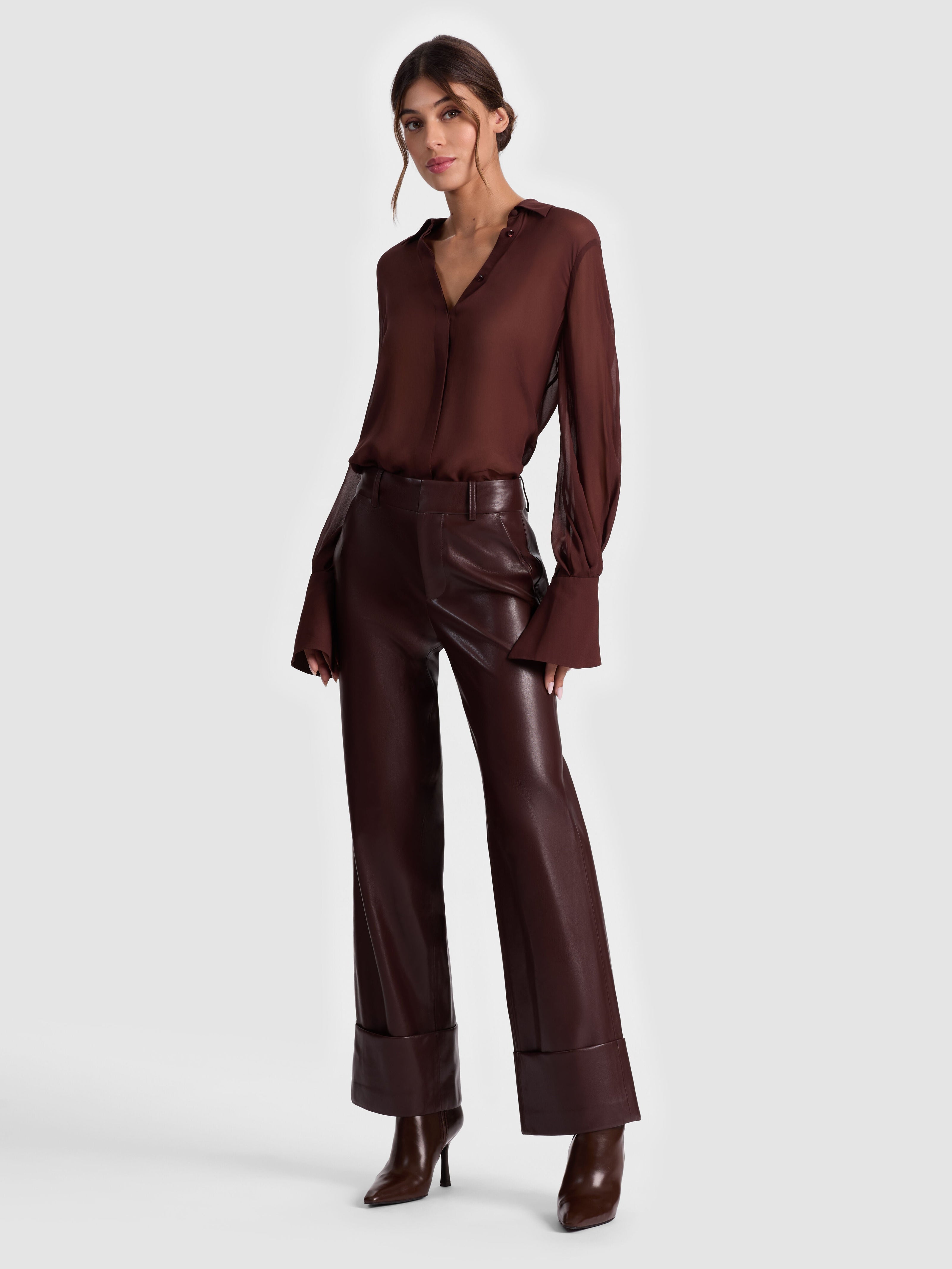 ALEXANDER VEGAN ANKLE PANT-ALICE + OLIVIA