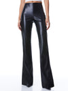 TEENY VEGAN LEATHER SIDE SLIT PANT-ALICE + OLIVIA