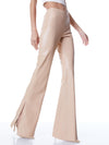 TEENY VEGAN LEATHER SIDE SLIT PANT-ALICE + OLIVIA