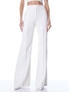 DYLAN VEGAN PANT-ECRU-ALICE + OLIVIA