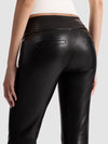 OLIVIA VEGAN BOOTCUT PANT-ALICE + OLIVIA