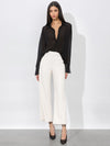 ALEXANDER VEGAN TROUSER-OFF WHITE-ALICE + OLIVIA