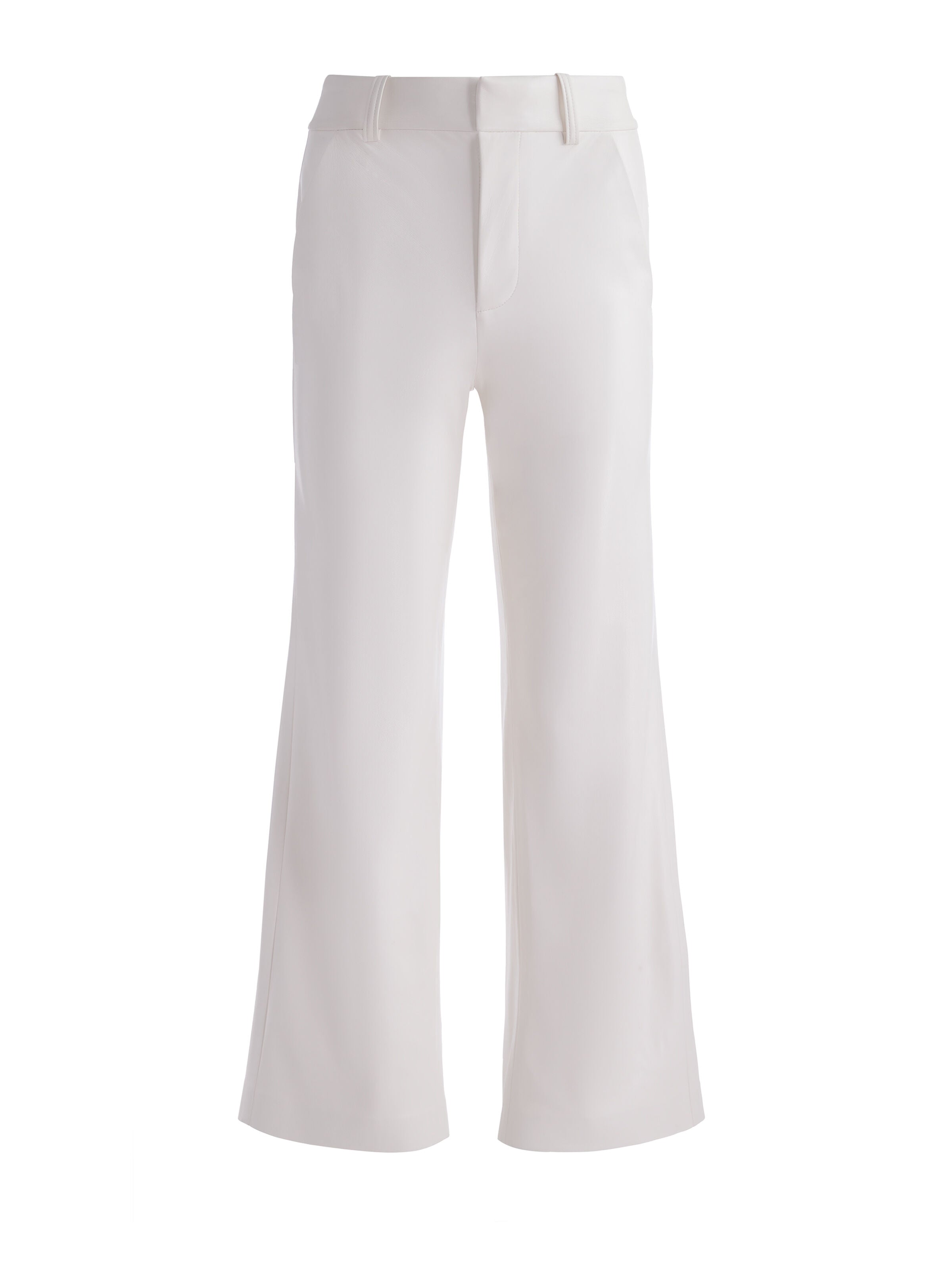 ALEXANDER VEGAN TROUSER-OFF WHITE-ALICE + OLIVIA
