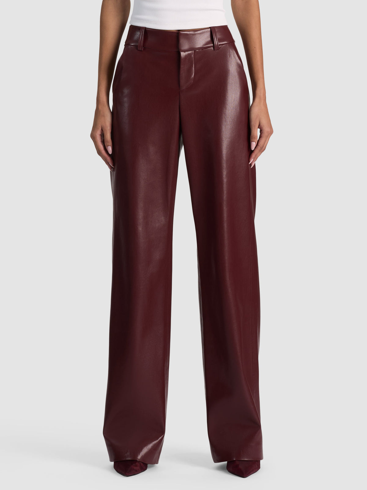 ALEXANDER VEGAN TROUSER-ALICE + OLIVIA