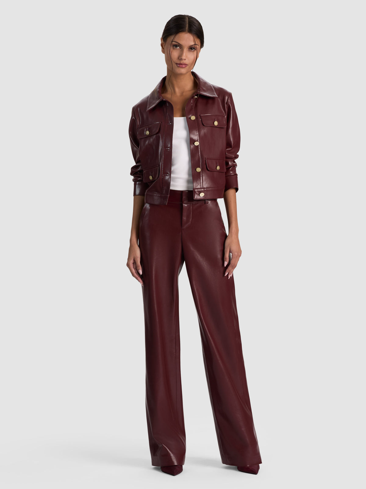 ALEXANDER VEGAN TROUSER - COGNAC (Asian fit)