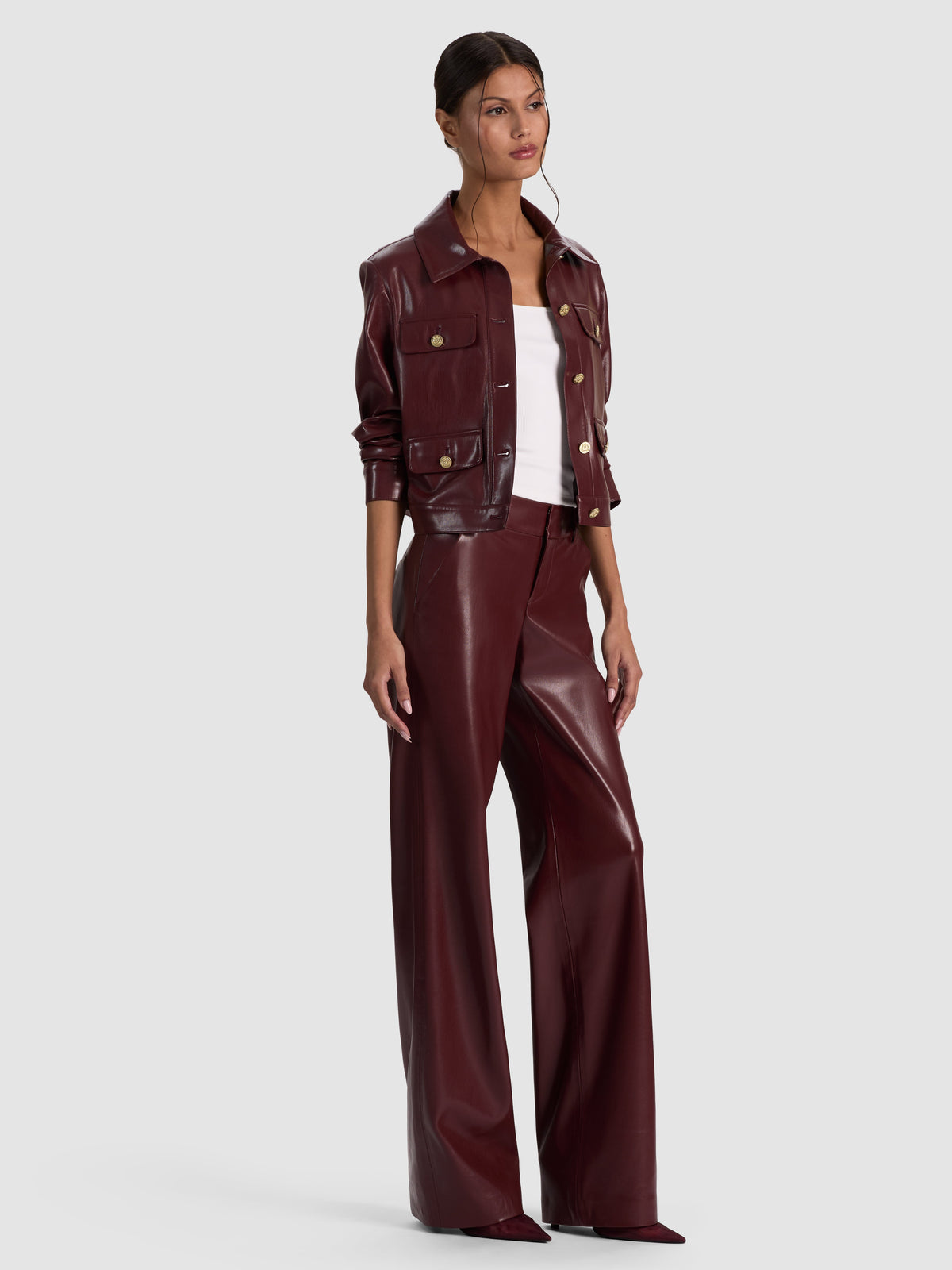ALEXANDER VEGAN TROUSER - COGNAC (Asian fit)