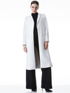MACEY VEGAN LEATHER LONG BLAZER-ALICE + OLIVIA