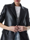 DENNY VEGAN BLAZER-ALICE + OLIVIA