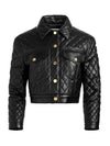 CHLOE VGN QUILTED BOXY CRP JACKET-ALICE + OLIVIA